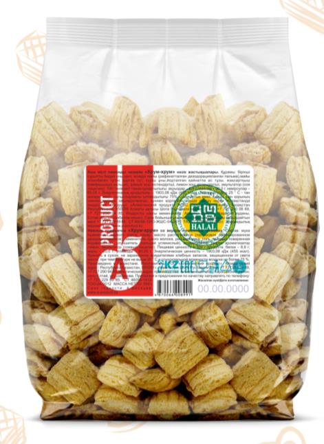 Подушечкки со сливочной начинкой 3кг (0,500гр * 6)