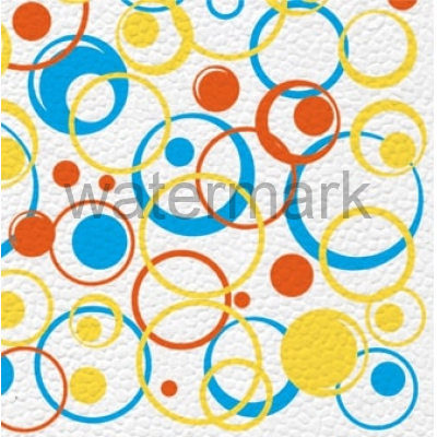 Салфетки "Семья и Комфорт" 100 горох 2х.цв. (48)