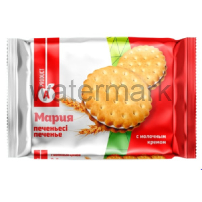 Печенье "Мария с молочным кремом" 4 кг. (8уп.*0,5кг.)