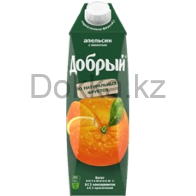 Добрый 1л.Апельсиновый нектар 50% ДП