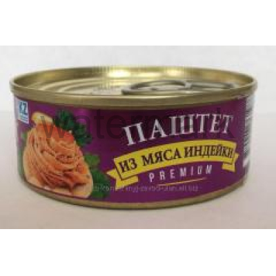 Паштет из индейки 100 гр. евро Улан