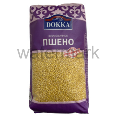 Крупа пшено шл. в/с 800 гр. ТМ "DOKKA"