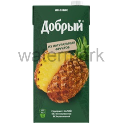 Добрый 2л.Ананасовый нектар 40% ДП