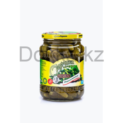 Огурчики пикули маринованные PREMIUM 440мл.