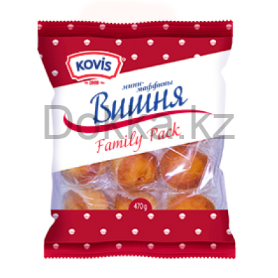 Мини-маффины с вишневой начинкой 470гр. "Kovis"