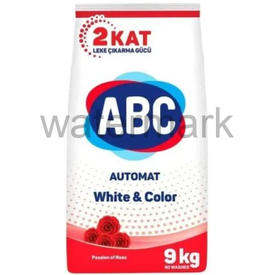 Стиральный порошок "АВС" 9кг. РОЗА