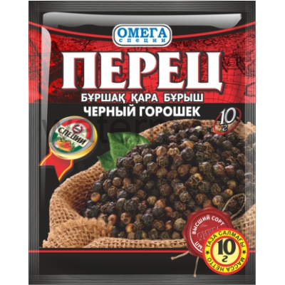 Перец черн.горошек 10 г.Омега