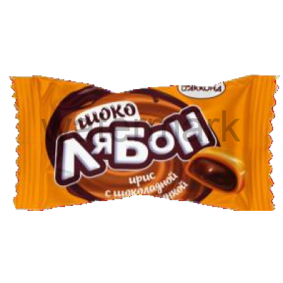 Шоко Лябон с шок.начинкой ирис 6кг.
