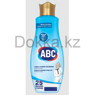 Стиральный порошок жидкий "АВС" 1500мл. БЕЛЫЙ
