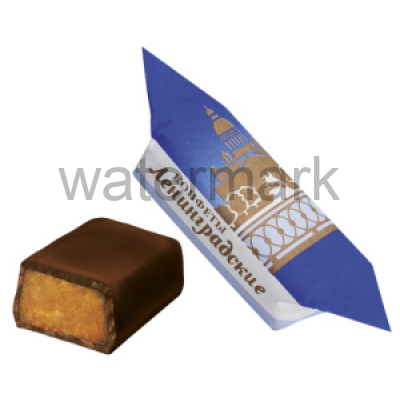 Конф.Ленинградские 6кг. глазиров.с молочными корпусами