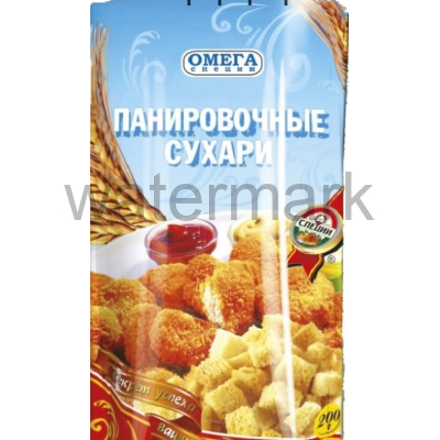 Панировочные сухари  200 гр.