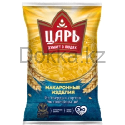 Макарон.изд."Царь""Перья рифленые"400гр.