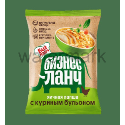 ЛБП "Бизнес Ланч" яичная с куриным бульоном, плёнка 45гр.*100шт