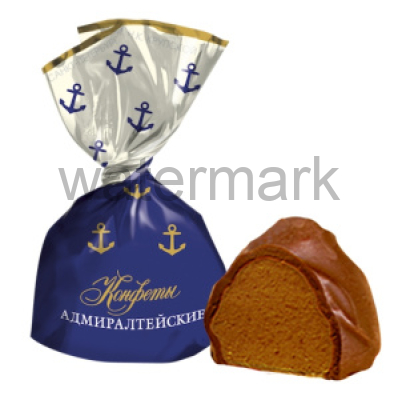 Конф.Адмиралтейские 4кг.глазиров.шоколадной глазурью с пралинов.корпусами