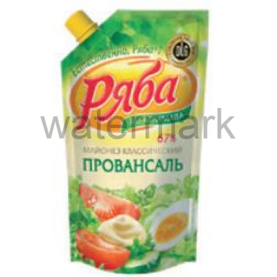 Майонез 192гр."Классич.Провансаль" ДПД, ТМ "Ряба"