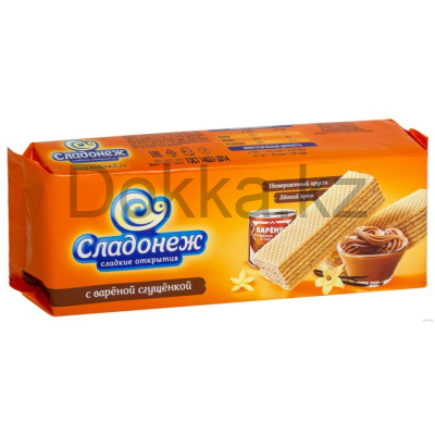 Ваф.ТМ03"Сладонеж"с вар.сгущенкой 0,27кг.*16уп.