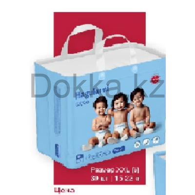 Трусики HAGUKUMI 6-ХXL 30шт.(15-22кг)
