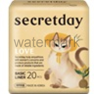 SecretDay Прокладки ежедневные LOVE, Basic Liner, 20 шт