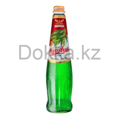 Напиток "Лимонад"ЗЕДАЗЕНИ" Тархун 0,5л.стекло безалкогольный газированный аром-ный с доб.сахара
