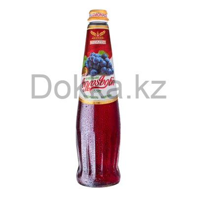 Напиток "Лимонад"ЗЕДАЗЕНИ" Саперави (виноград) 0,5л.стекло безалк.газ.аром-ный с доб.сахара