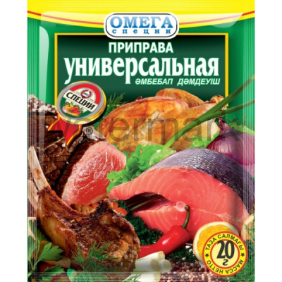 Пр-ва 20 гр. Универсальная 12 овощей и трав Омега Специи