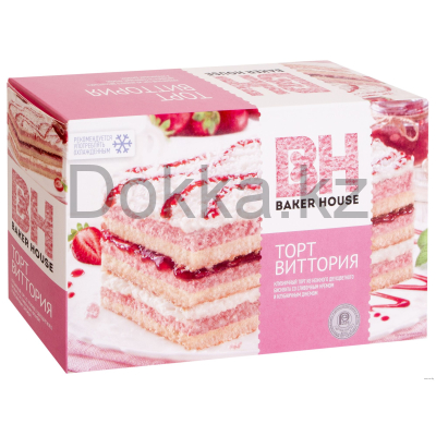 Торт бискв. Виттория 350 гр. "Baker House"