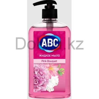 Мыло жидкое "АВС" 400мл. РОЗОВОЕ