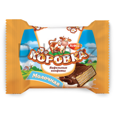 Конфеты Вафельные Коровка молочная 3кг.