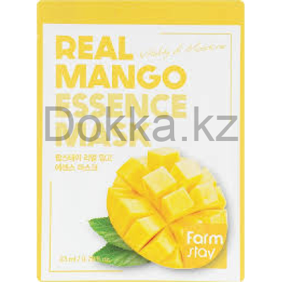 FarmStay Тканевая маска REAL с эссенцией МАНГО / MANGO ESSENCE