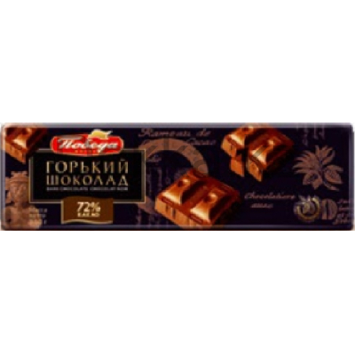 Шоколад 1027 горький "72% какао" 250г/11шт