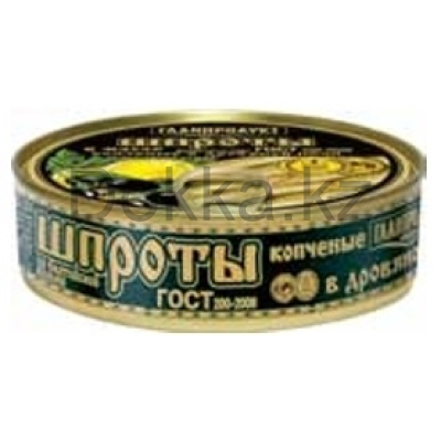 Шпроты в масле 160гр.easy open (ГП к.б.№2)