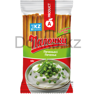 Печенье 40 гр."Палочки" сметана лук