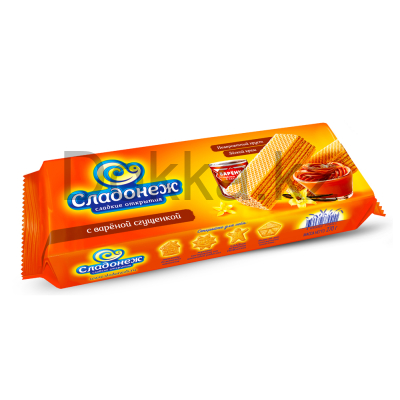 Ваф.ТМ06"Сладонеж"с вар.сгущенкой 0,17кг.*24уп.