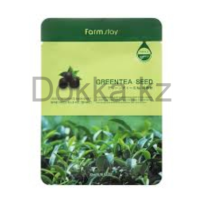 FarmStay Тканевая маска ЗЕЛЕНЫЙ ЧАЙ / GREEN TEA SEED