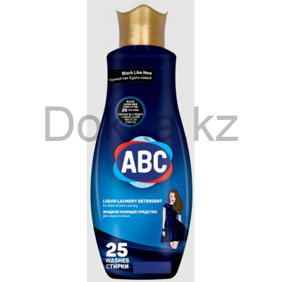 Стиральный порошок жидкий "АВС" 1500мл. ЧЕРНЫЙ