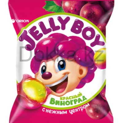 Жевательный мармелад ORION Jelly Boy со вк.красного винограда 66гр.