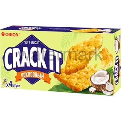 Печенье затяжное "CRACK-IT Coconut" 4шт*18гр.