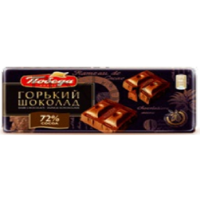 Шоколад 1084 "Горький 72% какао" 100г/20шт