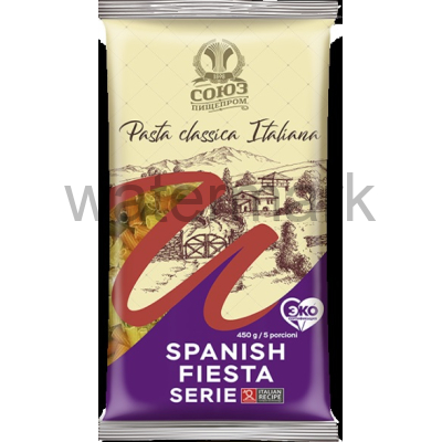 Мак.изд."Трубочки"450гр.с томатами и шпинатом "Испанская Фиеста"