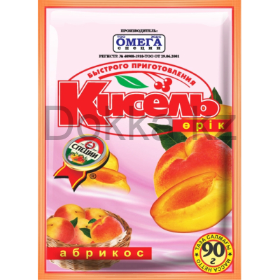 Кисель Абрикос 90 гр.