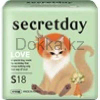 SecretDay Прокладки гигиенические LOVE, Small, 18 шт