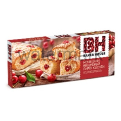 Пирог "KUCHEN"вишневый 350 гр.немецкий "Baker House"