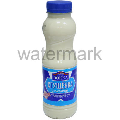 Сгущенка с сахаром 1000гр.ТМ"DOKKA"ПЭТ мдж 8,5%