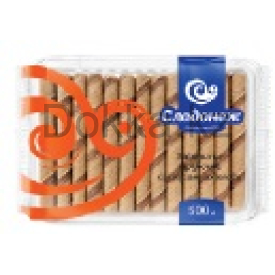 Ваф.труб. Ф56 "Со вкусом шоколада" 0,5кг*10уп.