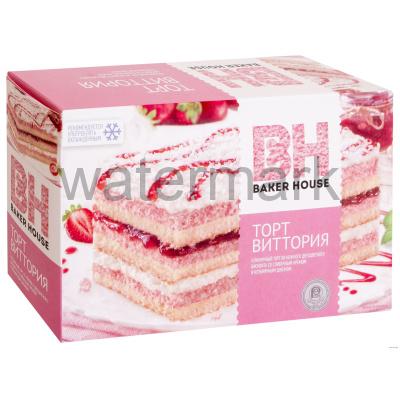Торт бискв. Виттория 350 гр. "Baker House"