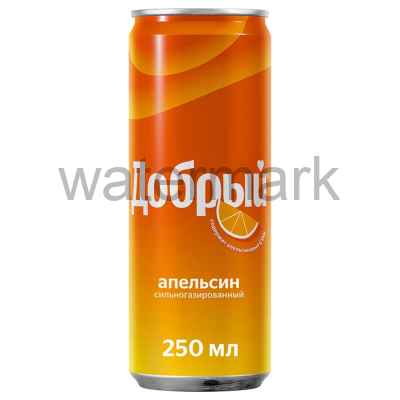 Добрый Апельсин Вит.С 0,25 жб