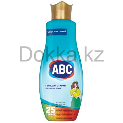 Стиральный порошок жидкий "АВС" 1500мл. КОЛОР