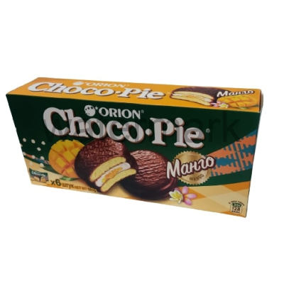 Мучное кондитерское изделие в глазури ("Манго") "Choco Pie MANGO" 6шт*30гр.