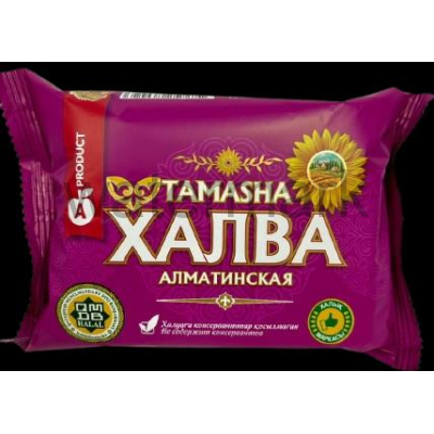 Халва "Tamasha" 275 гр. алматинская
