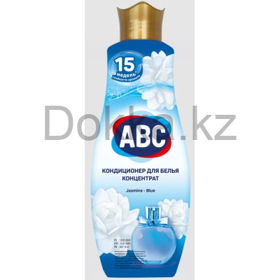 Ополаскиватель д/белья концентрат "АВС" 1440мл. ЖАСМИН ГОЛУБОЙ